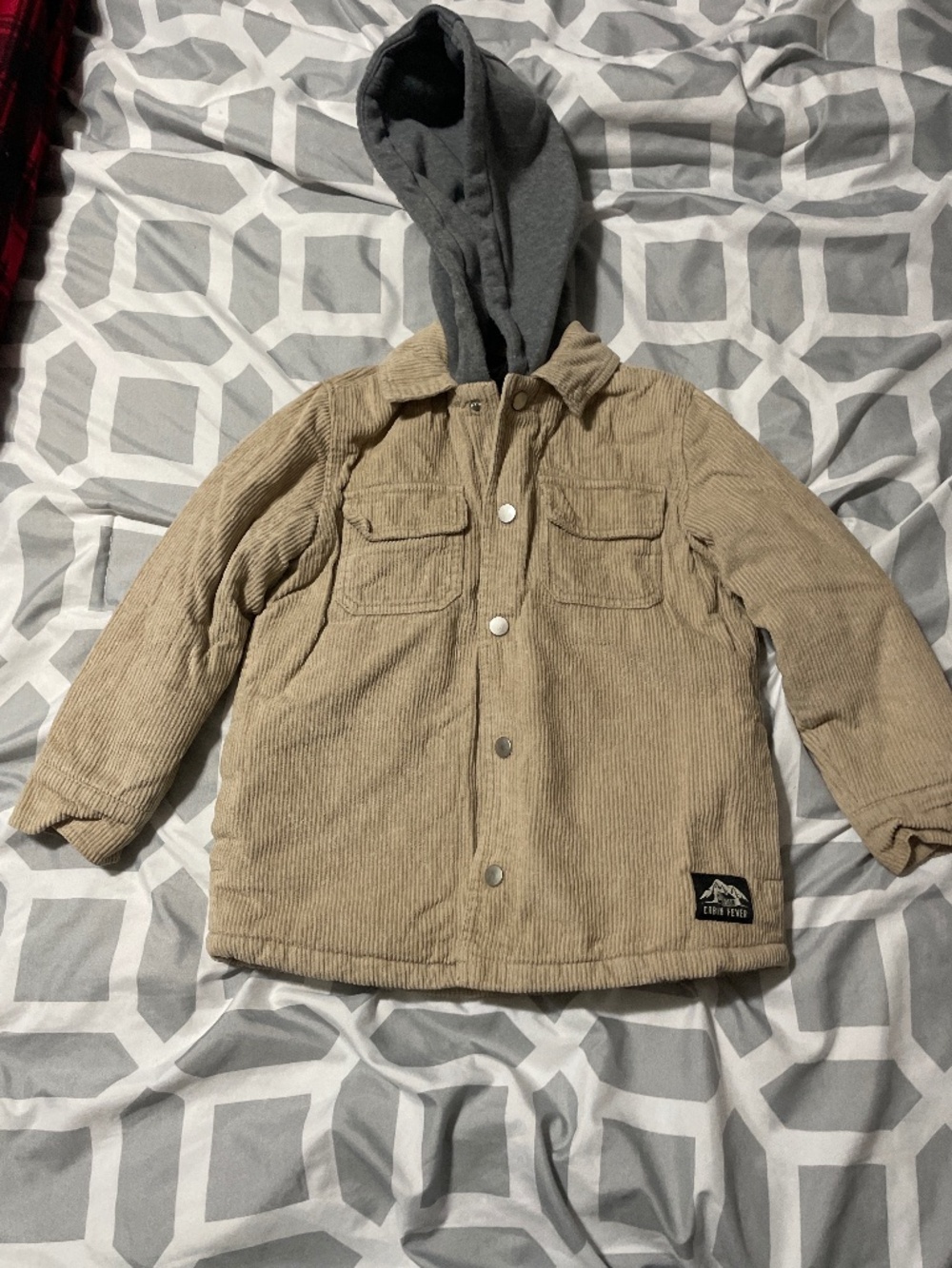 thick collared jacket - Picture 1 of 4